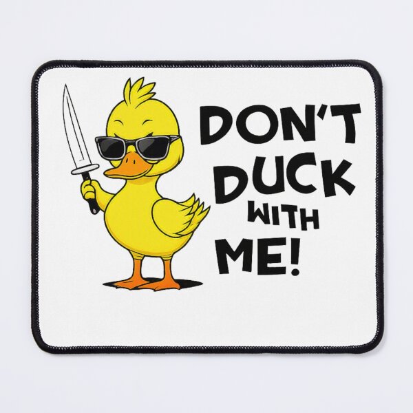 Item preview, Thug Duck with a knife warning you designed and sold by Octaner.
