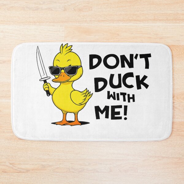 Item preview, Thug Duck with a knife warning you designed and sold by Octaner.