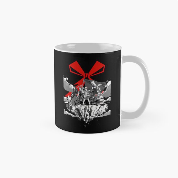 Item preview, Band Maid Members Silhouette Floating Island Red Ribbon designed and sold by Dulliyo.