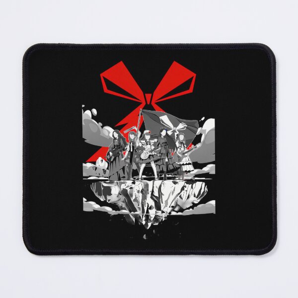 Item preview, Band Maid Members Silhouette Floating Island Red Ribbon designed and sold by Dulliyo.