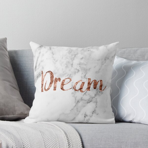 Item preview, Rose gold on marble dream designed and sold by peggieprints.