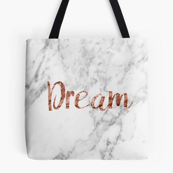 Item preview, Rose gold on marble dream designed and sold by peggieprints.