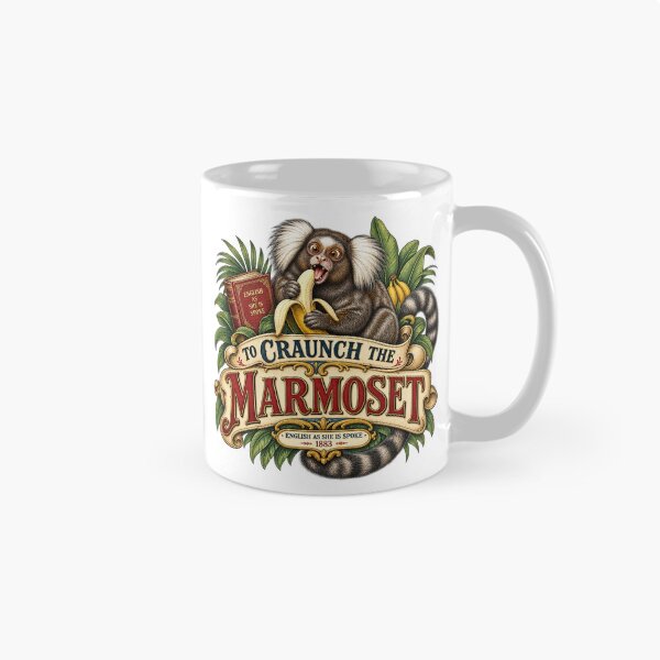 Item preview, To Craunch the Marmoset – English as She Is Spoke Victorian Humor designed and sold by Past in Threads.