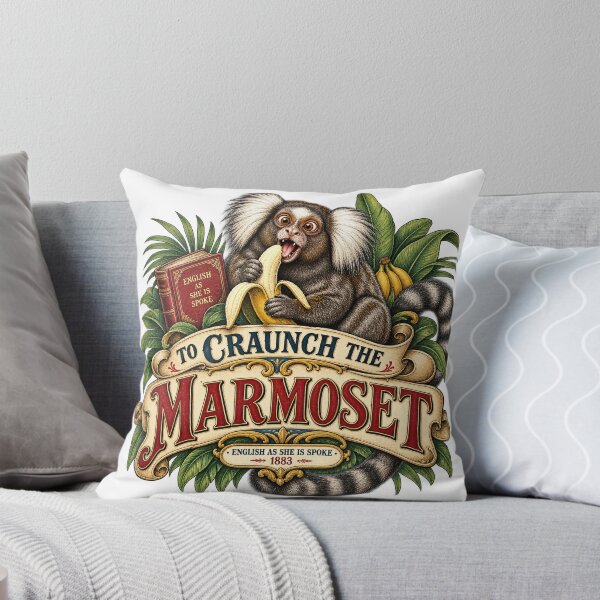 Item preview, To Craunch the Marmoset – English as She Is Spoke Victorian Humor designed and sold by Past in Threads.