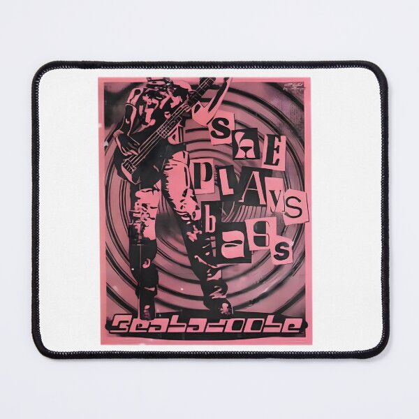 Item preview, She Plays Bass | ⭐⭐⭐⭐⭐ designed and sold by Sabrina Hutchinson.