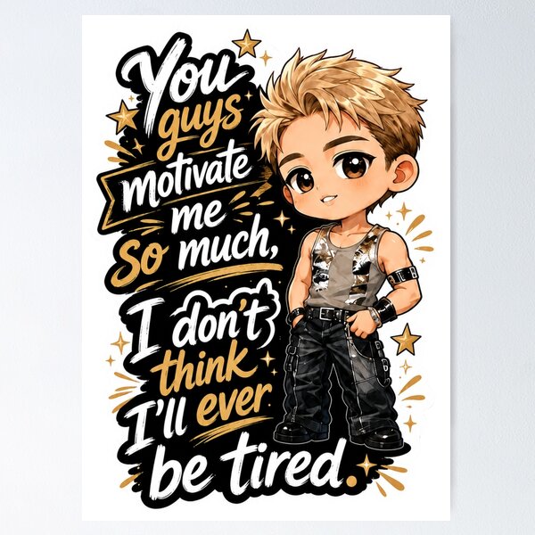 Artikelvorschau, Bang Chan entworfen und verkauft von CraftyGlamazon.