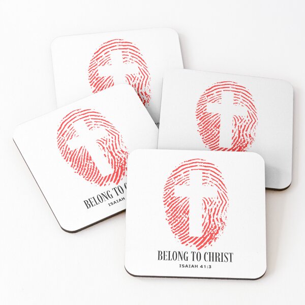 Item preview, Belong to Christ - Christian Quote designed and sold by MoriaStore.