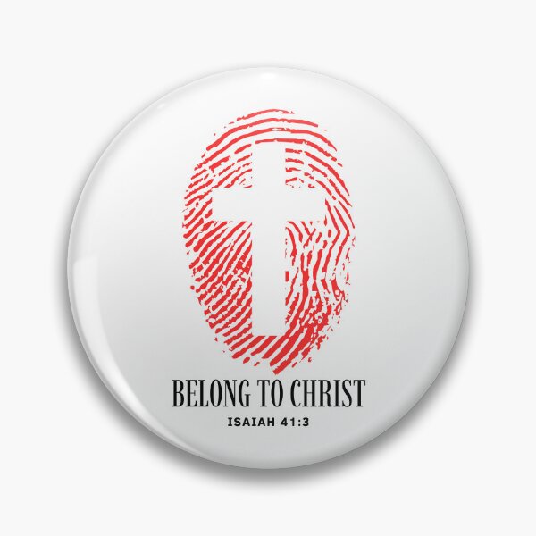 Item preview, Belong to Christ - Christian Quote designed and sold by MoriaStore.