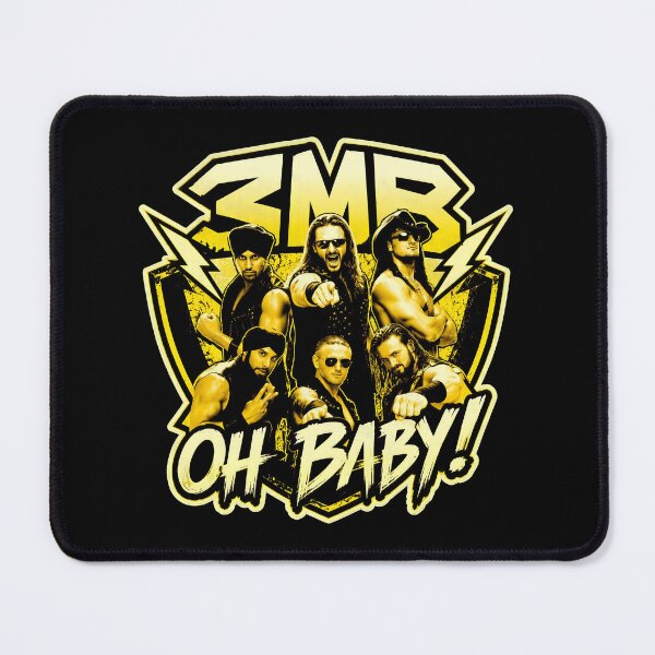 Item preview, 3MB OH BABY! Wrestling Band Retro designed and sold by ZubairNalban.