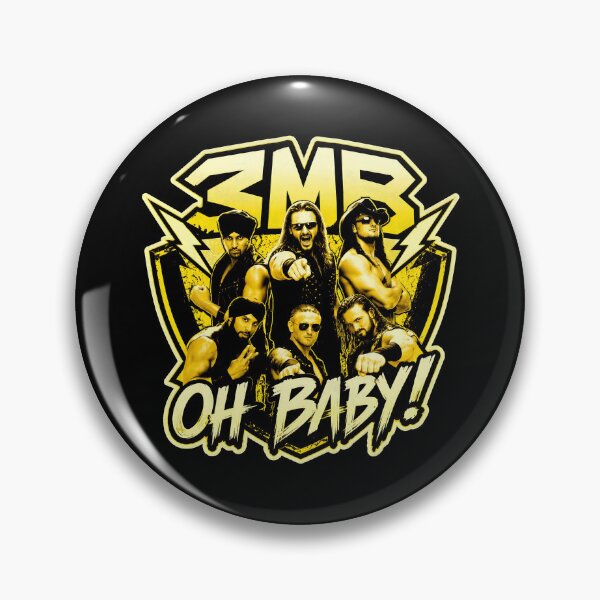 Item preview, 3MB OH BABY! Wrestling Band Retro designed and sold by ZubairNalban.