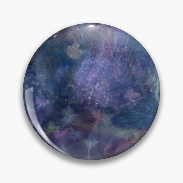 Item preview, Ethereal Magical Fairyland - Purple & Blue Fairycore Print designed and sold by BrontesWhimsyStore.