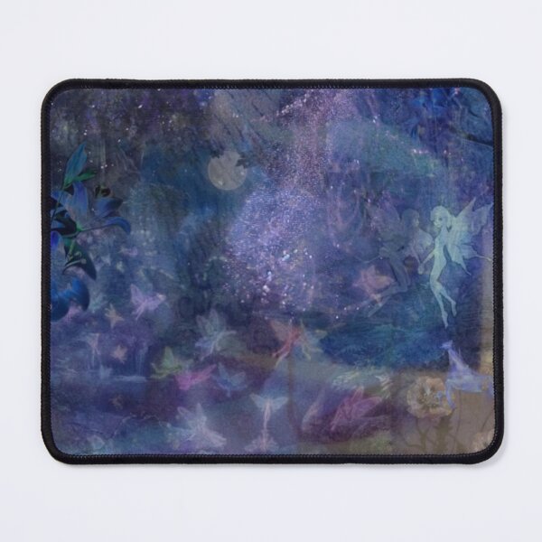 Item preview, Ethereal Magical Fairyland - Purple & Blue Fairycore Print designed and sold by BrontesWhimsyStore.