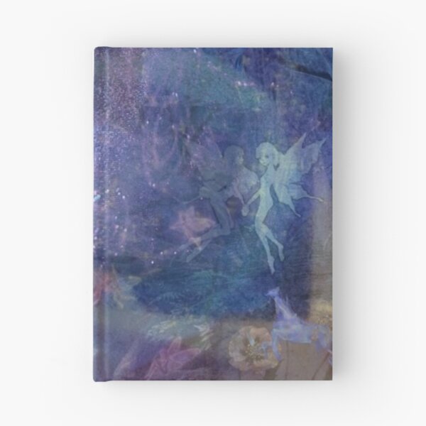 Item preview, Ethereal Magical Fairyland - Purple & Blue Fairycore Print designed and sold by BrontesWhimsyStore.