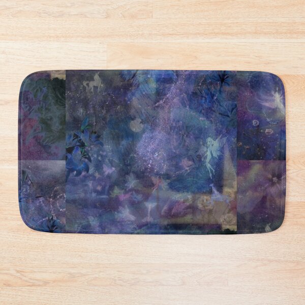 Item preview, Ethereal Magical Fairyland - Purple & Blue Fairycore Print designed and sold by BrontesWhimsyStore.