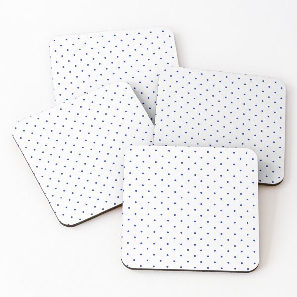 Item preview, Royal Blue Polka Dots on White – Minimalist Classic Pattern designed and sold by HO•Designs.
