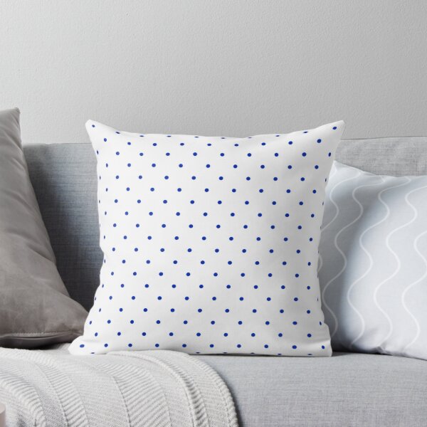 Artikelvorschau, Königsblaue Punkte auf Weiß – Minimalistisches klassisches Muster entworfen und verkauft von HO•Designs.