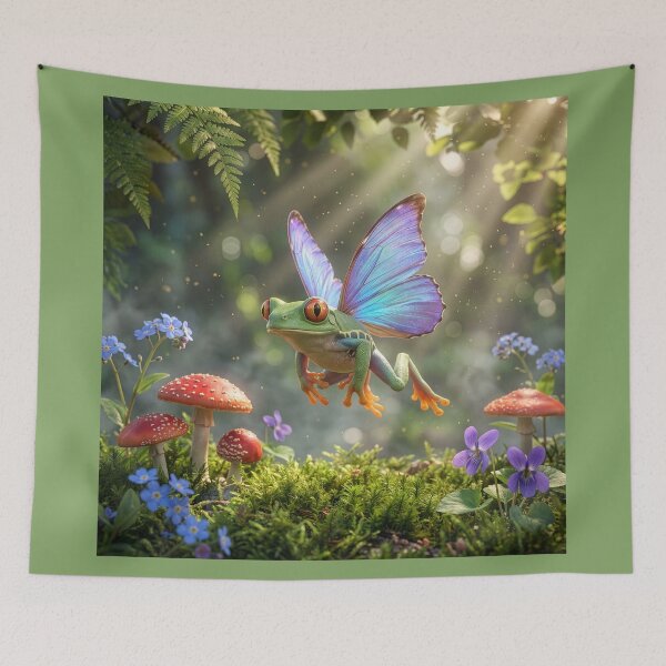 Item preview, Red Eyed Tree Frog Fairy designed and sold by Tridentulus.
