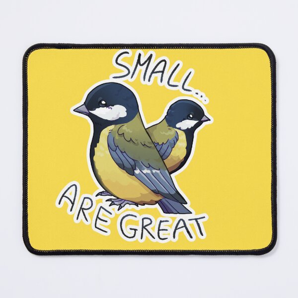 Item preview, Great tits (the bird) - Funny Biology Pun Sticker designed and sold by Song-of-Anemoia.