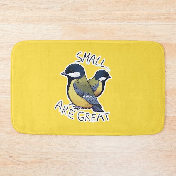 Item preview, Great tits (the bird) - Funny Biology Pun Sticker designed and sold by Song-of-Anemoia.