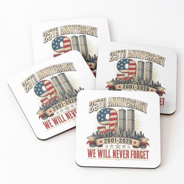 Item preview, Never Forget 25th Anniversary September 11 2001 Memorial Day Vintage designed and sold by ZephyrCove.