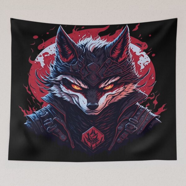 Item preview, Evil Ninja Fox designed and sold by Fashion T-shirt Gift.