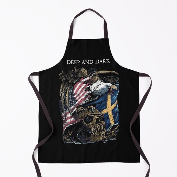 Item preview, Deep And Dark Eagle Skull USA Swedish Flag designed and sold by peterelvis.