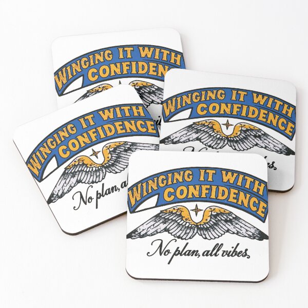 Item preview, Winging It With Confidence designed and sold by GrooveAndGlow.