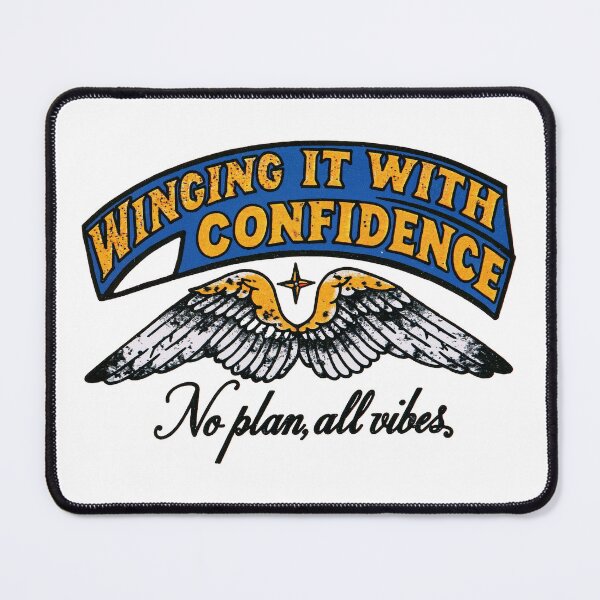 Item preview, Winging It With Confidence designed and sold by GrooveAndGlow.
