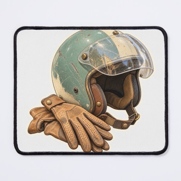 Item preview, Biker Seafoam Helmet designed and sold by TXLou.