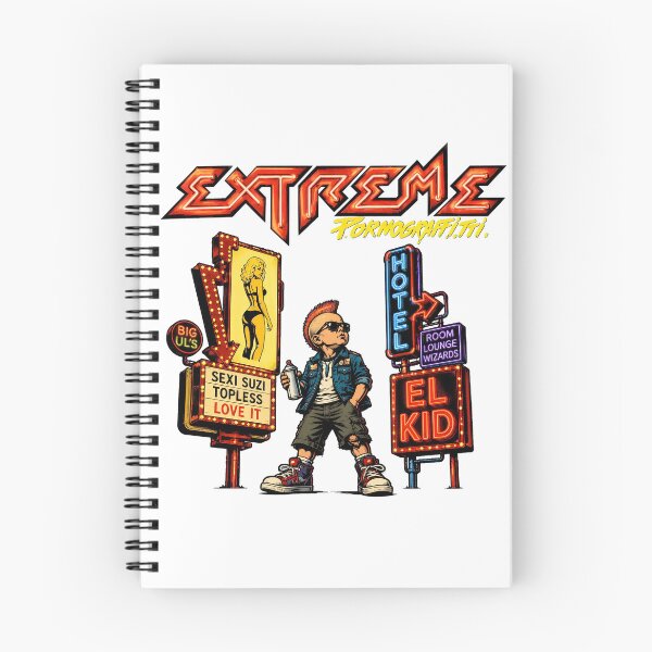 Item preview, Extreme Pornograffitti Band Neon Gritty Art designed and sold by ZubairNalban.
