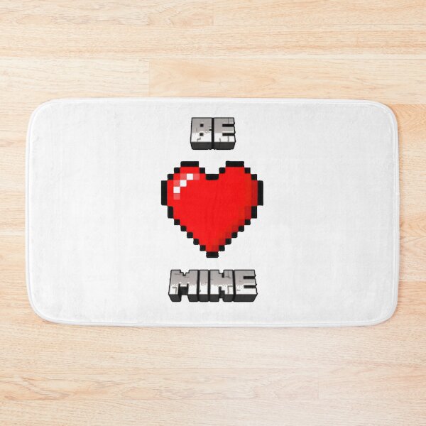 Item preview, Be Mine Minecraft Valentine'S Day Tribute – Cute Gaming Heart Design | ⭐⭐⭐⭐⭐ designed and sold by ElenaArt8.