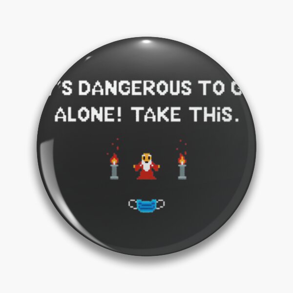 Item preview, Its Dangerous To Go Alone Covid Edition | ⭐⭐⭐⭐⭐ designed and sold by memo2.