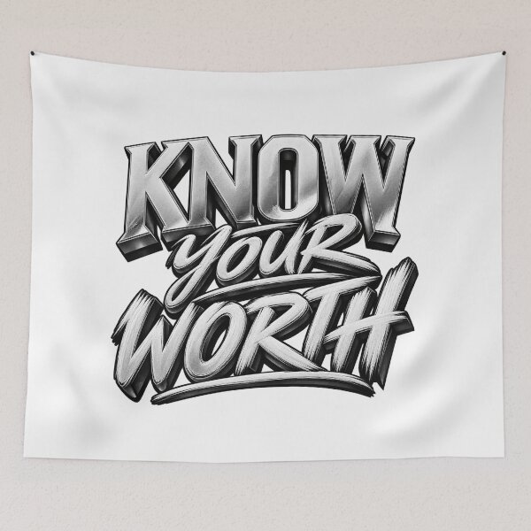 Item preview, Know Your Worth designed and sold by bolaAura.
