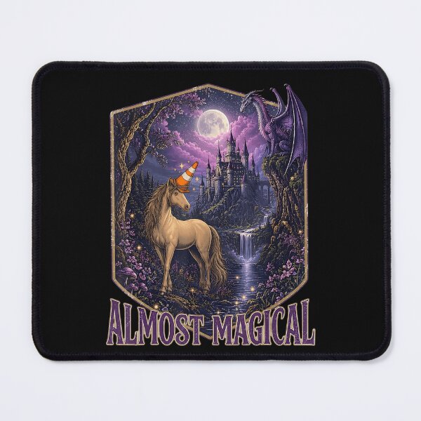 Item preview, Almost Magical Funny Unicorn Fantasy Lover designed and sold by CharlieConon.