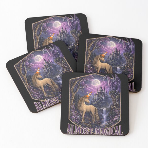 Item preview, Almost Magical Funny Unicorn Fantasy Lover designed and sold by CharlieConon.