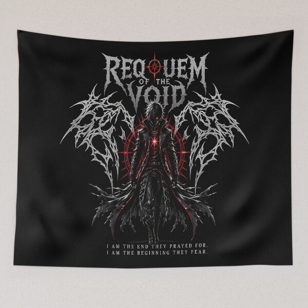 Item preview, Requiem of the Void -Dark Gothic Fantasy  – Winged Demon -I Am the End They Prayed For designed and sold by TTdesigns123.
