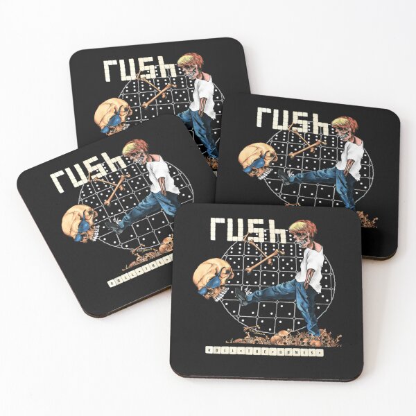 Item preview, Rush Roll The Bones Pushead Skeleton Tour designed and sold by peterelvis.