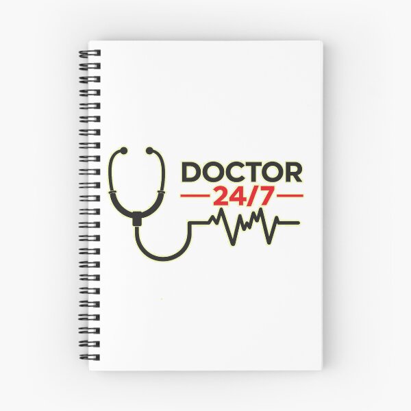Item preview, Doctor 24/7 – Medical Heartbeat Design for Healthcare Heroes designed and sold by Kittcatking.