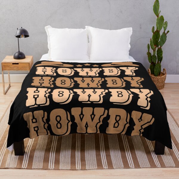 Item preview, Howdy Howdy Howdy Howdy Western Cowboy Country Lover designed and sold by BrockmeyeSB.