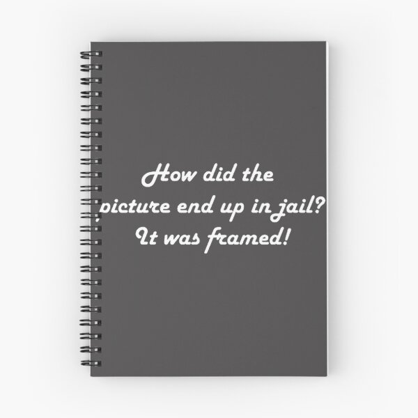 Item preview, Framed Art – Funny “It Was Framed” Jail Pun Illustration | Perfect Gift For You And Friends designed and sold by Francobudy.