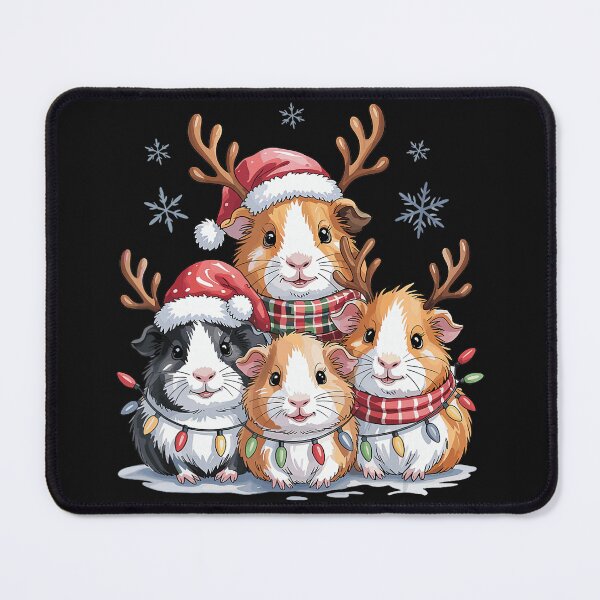 Item preview, Christmas Guinea Pig Reindeer Family Holiday Pet Owner designed and sold by BrockmeyeSB.