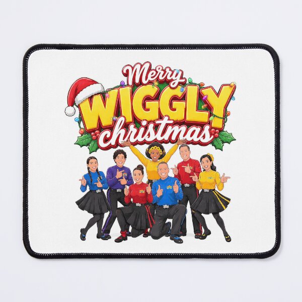 Item preview, Merry Wiggly Christmas The Wiggles Fan Art designed and sold by ZubairNalban.