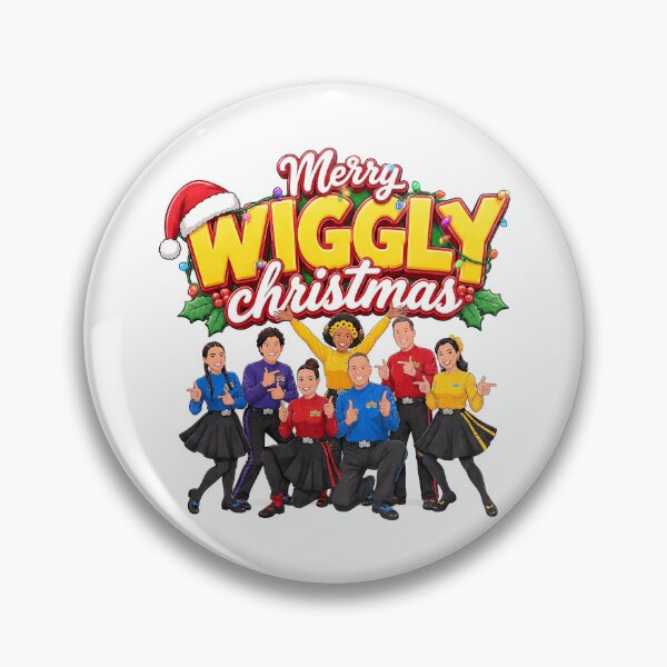 Item preview, Merry Wiggly Christmas The Wiggles Fan Art designed and sold by ZubairNalban.
