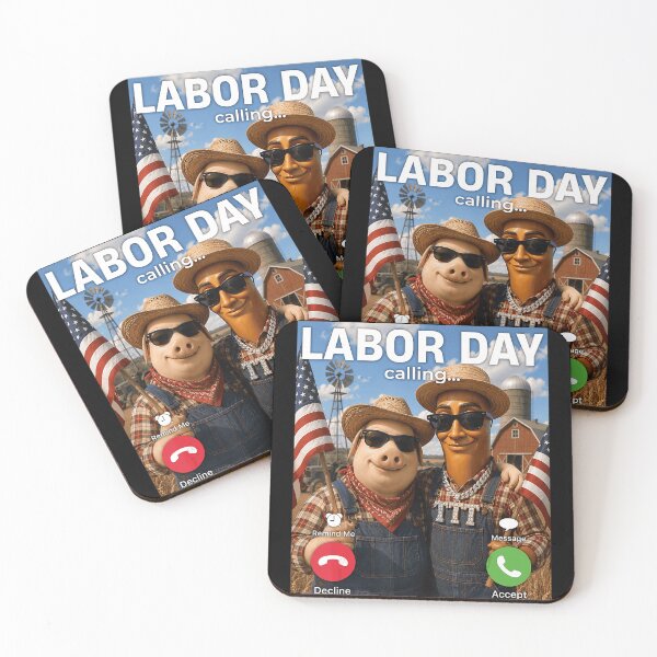 Item preview, Labor Day Calling... American Holiday Celebration designed and sold by CharlieConon.