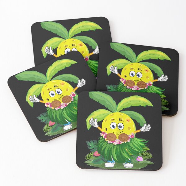 Item preview, Pickleball Hawaiian Hula Tropical Vacation Player designed and sold by BrockmeyeSB.