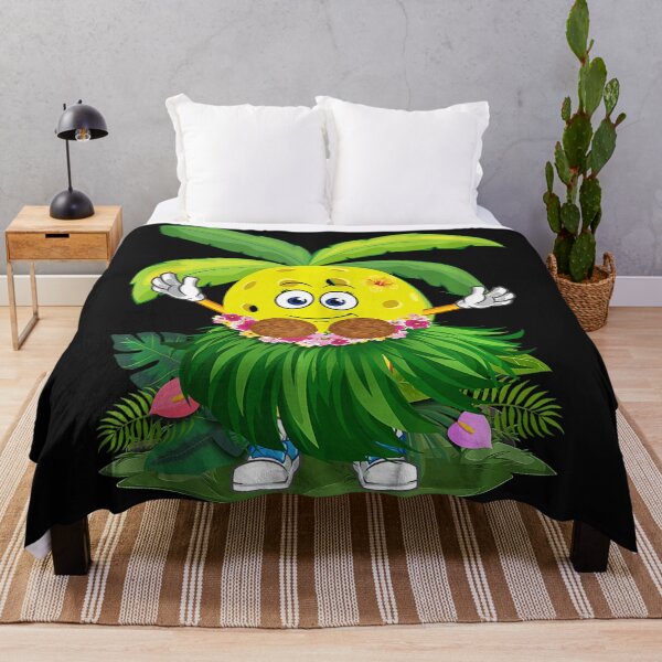 Item preview, Pickleball Hawaiian Hula Tropical Vacation Player designed and sold by BrockmeyeSB.