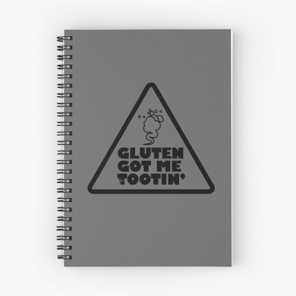 Item preview, Gluten Got Me Tootin Funny Gluten Free Warning Sign designed and sold by artworkathome.
