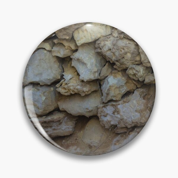 Item preview, Rustic Dry Stone Wall Texture With Weathered Rocks and Rough Masonry Surface designed and sold by Nmallia.