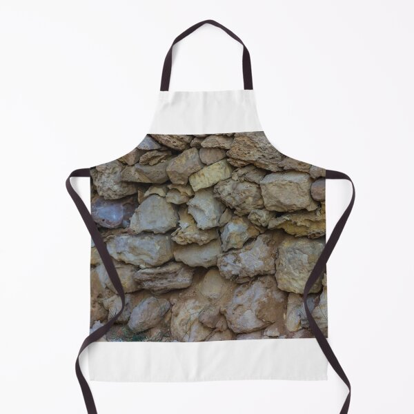 Item preview, Rustic Dry Stone Wall Texture With Weathered Rocks and Rough Masonry Surface designed and sold by Nmallia.