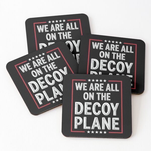 Item preview, We Are All On The Decoy Plane Funny Retro Quote designed and sold by LunaBeautiful.